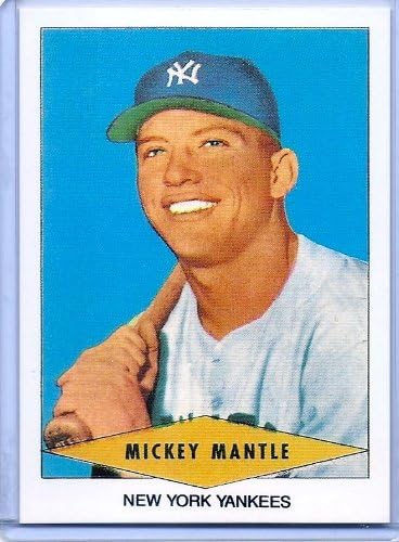 Mickey Mantle 1952 Topps/Bowman Rekie Card Reprint 4 картичка многу! Вклучува 1954 година Redheart & Dan-Dee!