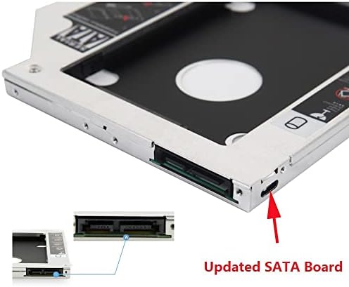2 ри Hdd SSD Хард Диск Оптички Залив Рамка Caddy Адаптер За Dell Ширина E5540 Со Рамка Предниот Капак Монтажа Држач