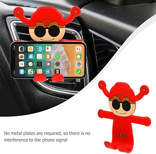 Wakauto Porta Telefono Para Autos Car Tonge Tonghter Mount Cartoon Car Air Vent Tonfect Thone за автоматски универзален воздушен вентил за мобилни телефони за држач за држачи за мобилни телефони