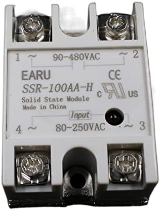 Pikis Solid State Relay SSR-100AA-H 100A 80-250V AC до 90-480V AC SSR 100AA-H Реле Реле