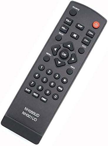 NH000UD NH001UD Remote Control Compatible with Emerson Sylvania LC320EM2 RLC320EM LC320EM1 CLC320EM2F CLC401EM2F LC190EM1 LC190EM2