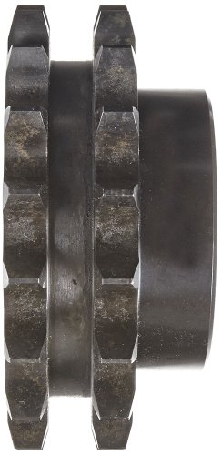 AMETRIC® 2062B26 ISO 12B-2 SPROCKET 26 заби 166,5 mm O.D. , 120 mm Hub Dia, 50 mm Вкупна ширина, 026 заби, челик 45 mm H8 Bore, 14x3.8