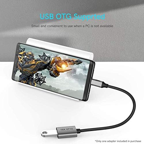 TEK STIZ USB - C USB 3.0 Адаптер Работи За Samsung Galaxy S21+ 5G/Плус/Ултра Otg Тип-C/PD Машки USB 3.0 Женски Конвертор.
