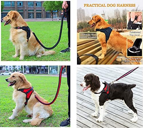 Обезбедување на кучиња - Седло за миленичиња во стилот на седло елек со прилагодлива мека поставена елек и лесна контролна рачка за мали,
