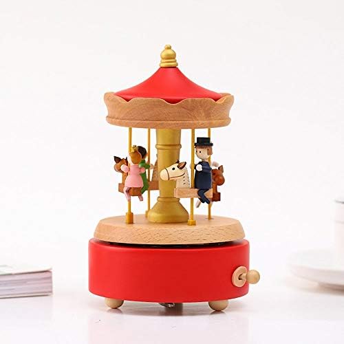 Орнаменти на Хаикингс кутија креативна рингишпил музика рингишпил играчки играчки за деца Божиќна декорација yubin1993