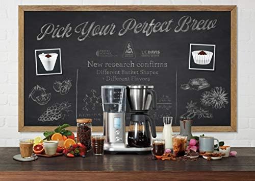 Breville Precision Brewer Glass Cafe Cafeer, 60 мл, четкан не'рѓосувачки челик, BDC400BSS