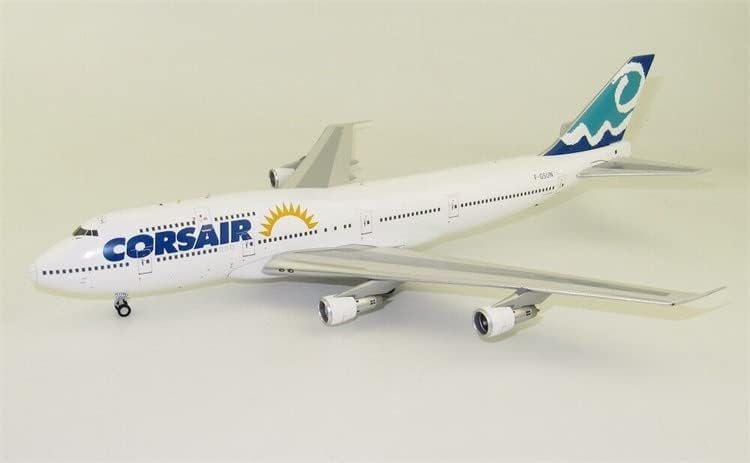 Inflate 200 Corsair за Boeing 747-300 F-GSUN со Stand Limited Edition 1/200 Diecast Aircraft претходно изграден модел