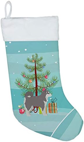 Богатства на Каролина CK3862CS Помски #2 Божиќно дрво Божиќно порибување, камин што виси чорапи Божиќна сезона забава Декорации за семејни празници, украси за празници,