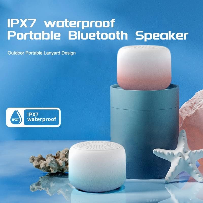 Bluetooth звучник водоотпорен безжичен звучник на отворено стерео бас USB радио преносен за домашна забава