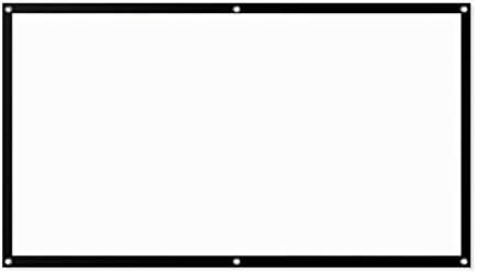 N/A 2020 Нов проектор Едноставен завеса против завесата Анти-лесен екран 60/72/84/100/120 инчи Домашна канцеларија на отворено Преносен