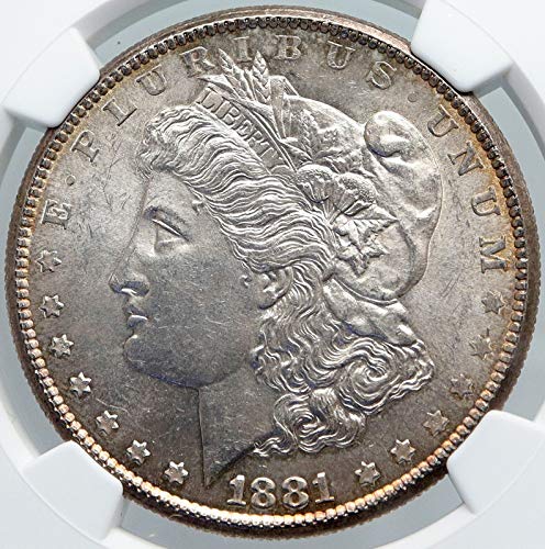 1881 1881 S Соединетите држави на Америка Сребрена Морган 1 $ MS 62 NGC