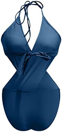 Јубнлва костим за капење за жени 1 парче плус големина Целосна покриеност Солидна 2023 летна летна плажа за одмор мода за капење