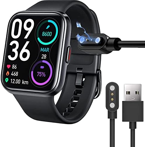 Компатибилен со SKG V7 Pro Smart Watch Charger, 2 пински магнетски USB замена за полнење компатибилно со SKG V7 Pro Smart Watch