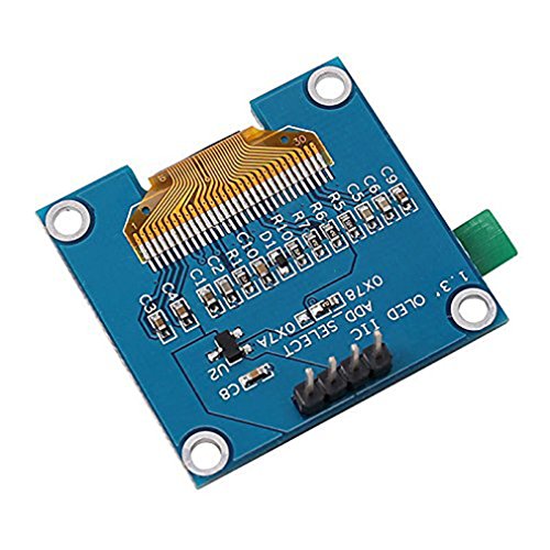 Hiletgo 2PCS 1.3 IIC I2C Сериски 128X64 SSH1106 OLED LCD дисплеј LCD модул за Arduino AVR PIC STM32