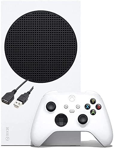 Microsoft Xbox Series S 512 GB SSD сите дигитални конзоли, еден безжичен контролер, резолуција за игри од 1440p, до 120 fps, HDR, AMD