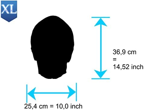 УМР-дизајн AS-010 Шаблон за матрици на черепот четкички чекор по големина XL