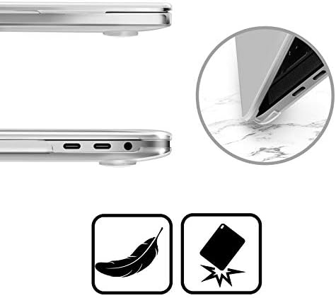 Дизајн на главни случаи официјално лиценциран милан типографија Арт Хард кристал Корица компатибилен со MacBook Pro 13 A1989 / A2159