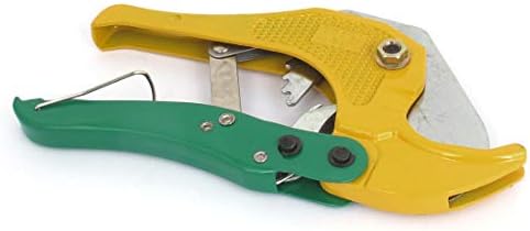 Aexit Protable PVC клешти за сечење цевки за заклучување на челични клешти за заклучување на странични страни, жолто зелено
