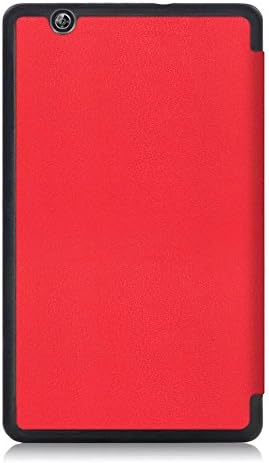 Custuch Custer Case for Huawei Mediapad M3 8.4, ултра-тенко-пип-кожа тврда обвивка за Huawei Mediapad M3 8.4-Црвена