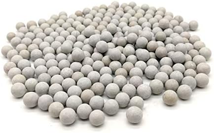QZSpeed ​​8.5-9,5 mm дијаметар Slingshot Ball Ball Biodgradable Hard Clay Ball 3.527lb Околу 1200 парчиња