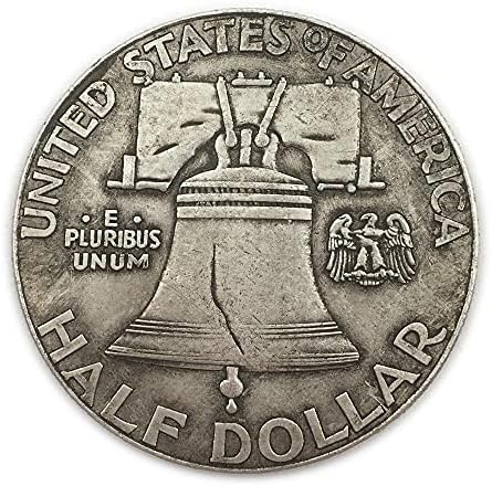 Врежана 1957 Слободен Часовник САД US Монета Микро-Поглавје колекцијакомеморативна Монета