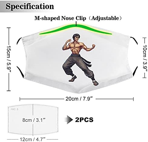 Персонализирана безбедносна облека За повеќекратна употреба Маски за Ткаенини прилагодена изработка Брусели Кинески Подарок Конгфу Сопруг Сопруга Брат Си