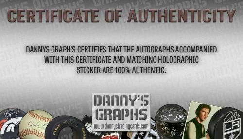 2022 Daytona 500 Denny Hamlin FedEx Express NASCAR потпишано Auto 8x10 Photo w/COA - Автограмирани фотографии од НАСКАР