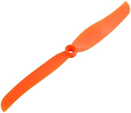 Нова LON0167 Портокалова пластика е прикажана RC Airplane PROP Surealialed Spolive Proplerer Proplerer Glodde 8060 + Adapter прстен