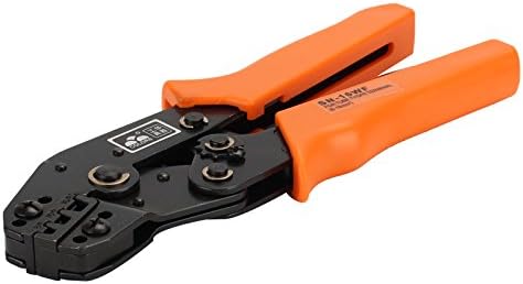 SUYEP SN-16WF Ratcheting Wire Crigping Plier Tools за изолирани терминали и конектори за задникот Кримпер, мини европски стил