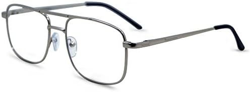 Во Стил Очи Такт Прогресивни Бифокални Очила За Читање Авијатичари - Лесна Жична Метална Рамка-Неполаризирана Леќа