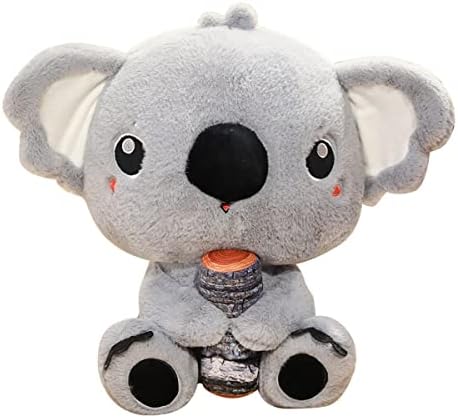 MSHTV симулирана играчка за кукли од коала мечка, прекрасна сива коала плишано полнето животно мека кукла дома декорација Подарок за момче