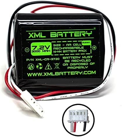 XML Батерија 7.2 V 3000mAh Braava 380 380T 390 390T Ni-MH Нане 5200 5200B 5200 Crobot iRobot Правосмукалка Батерија