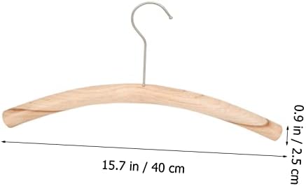 Кабилок дрвена закачалка тешка облека решетка за облека за панталони за закачалки за здолништа панталони закачалки природни завршни закачалки облека