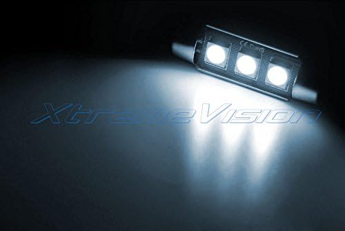 Xtremevision Ентериер ПРЕДВОДЕНА За Folkswagen Голф GTI MK3 1993-1998 Кул Бела Внатрешни РАБОТИ LED Комплет + Алатка За Инсталација