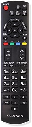 New N2QAYB000570 Remote Control fits for Panasonic TV TC-32LX44 TC32LX44S TC-32LX44S TC42PX34 TC32LX34 TC-32LX34 TC32LX44 TC-42PX34