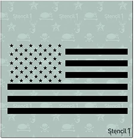 Насловно знаме на американско знаме 5,75 x 6 - Атрактивни и издржливи квалитетни матри за еднократно користење за сликање - Креирај