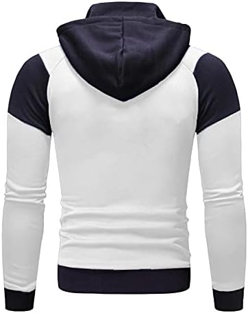 Hoogy Men's Sweatsuits 2 Piects Tracksuits Jogging Casual Patchwork Activewear Holdies јакни и атлетски панталони