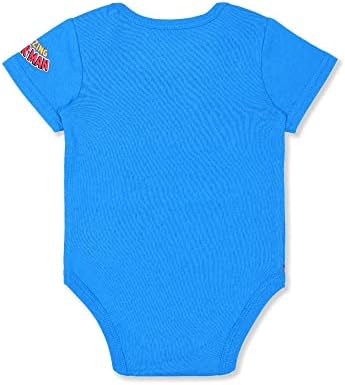 Bodysuit и џогер за момчиња од Марвел Одмаздници поставени за новороденче и новороденче - Блуе/морнарица/црвена/зелена/црна/сива