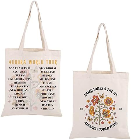 TOBGB Музичка ТВ -шоу стока Аурора Светска турнеја Тота торба Рок бенд инспирирана торба enенкинс подароци за подароци