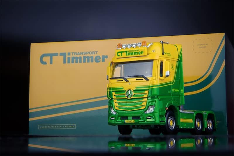 IMC за Mercedes for Benz Actros Gigaspace CT Timmer Отворени врати Edition 1/50 Diecast Truck Pre-изграден модел