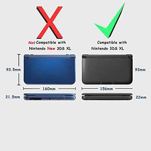 Нова Замена Предната Задна Плоча Плочи Горниот &засилувач; Назад Батерија Куќиште Школка Случај Покритие ЗА 3DS XL / 3DS LL Конзола