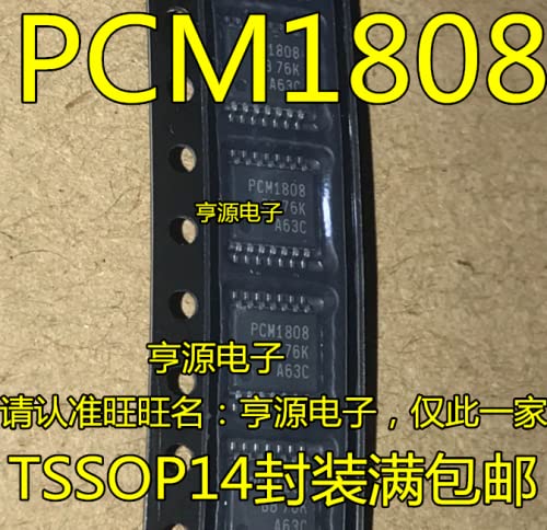 10 парчиња PCM1808PWR PCM1808 TSSOP-14