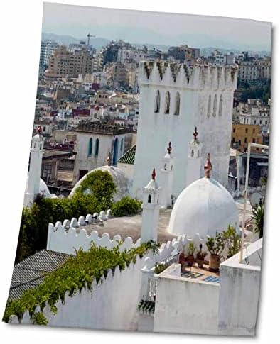 3drose View на Тангиер од Медина, Тангиер, Мароко, Северна Африка - крпи