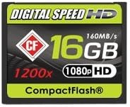 Дигитална Брзина 16gb 1200x Професионална Голема Брзина Mach III 160mb / s Грешка Слободен HD Мемориска Картичка Класа 10