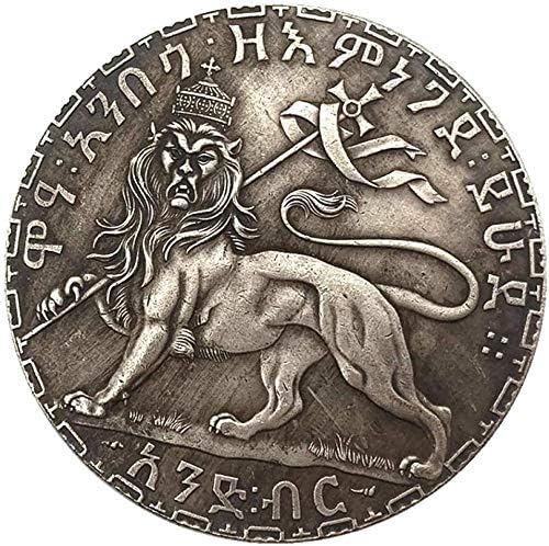 Лав Кралот Монета Антички Стариот Бакар И Сребро Комеморативна Монета Колекција Девизи Монета Занает Сребрен Долар Монета Копија