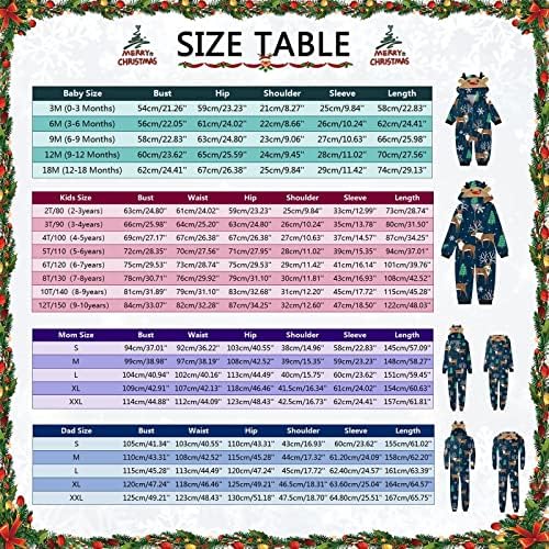Семејни Божиќни пижами 2022 Класичен печатен качулка за скокање со куќишта за одмор Семејство пижами деца пижами семејство што одговара на пижами плус големина