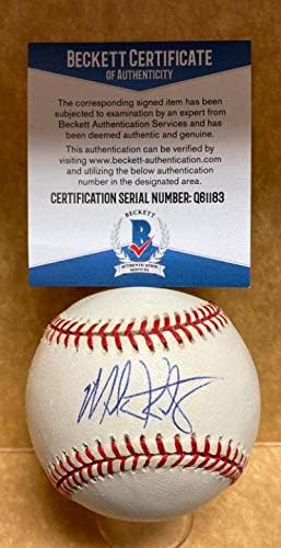 Потпишан автограмиран N.L. Бејзбол Бекет Q61183