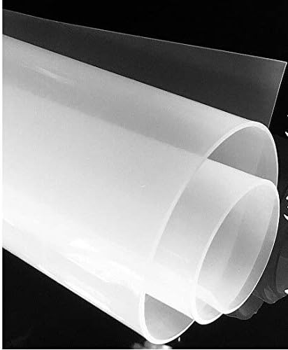 ADUCI 1PC 0,1 mm/0,2 mm/0,3 mm/0,5 mm/0,8mm силиконски гумен лист 500мм ширина 500мм Транспарентен силиконски филм