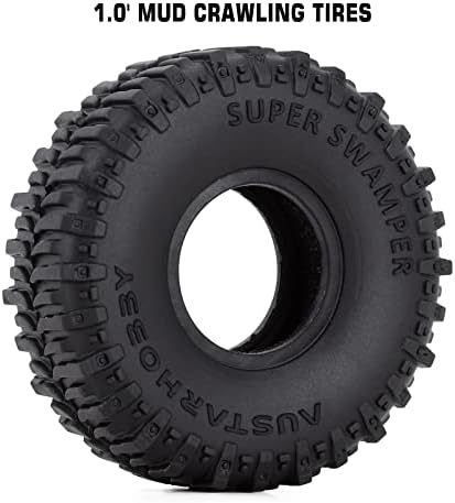 Ingora RC 1.0 Micro Crawler гуми 1/24 Mud Tire за 1/18 TRX4M SCX24 BRONCO GLADIATOR C10 JLU DEADBOLT B17 AXIAL 1/24 CROWLER TIRES