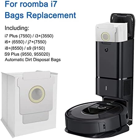 14 Пакет I7 Вакуум Кеси Компатибилен со iRobot Roomba Кеси i &засилувач; S &засилувач; j Серија, Замена за iRobot Roomba i1+ i3+ i4+ i6+